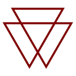 Vampyre symbol 1200x1200 white red