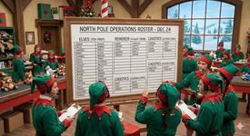 Santa operation center